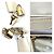 Clutch Louis Vuitton Suhali Lockit Bianco - vista 7