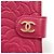 Chanel Coco Mark Camellia Bi-fold Wallet Schwarz Pink - Ansicht 5