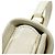 Céline Borsa Celine Mini Buzas in pelle lucida Bianco - vista 7