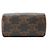 Céline Borsa Celine Triomphe Small Boston in pelle Cammello - vista 3