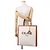 Cabas Céline Celine Vertikaler Canvas Tote Bag Beige Kamel - Ansicht 4