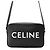 Céline Borsa a tracolla in pelle nera Celine Nero