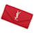 Portefeuille Cassandra Matelassé Large Flap Yves Saint Laurent Rouge  - vue 1