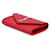 Portefeuille Cassandra Matelassé Large Flap Yves Saint Laurent Rouge  - vue 2