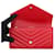 Portefeuille Cassandra Matelassé Large Flap Yves Saint Laurent Rouge  - vue 4