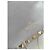 Valentino Garavani Rockstud Small Trapeze Borsa Tote Pelle Grigia - vista 17