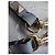 Valentino Garavani Rockstud Small Trapeze Borsa Tote Pelle Grigia - vista 6