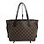 Borsa Tote Louis Vuitton Neverfull PM - Damier Ebene Marrone Fuschia