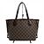 Borsa Tote Louis Vuitton Neverfull PM - Damier Ebene Marrone Fuschia - vista 2