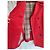 Burberry Blue Label Chaqueta Cruzada de Algodón Rojo Roja - vista 11