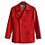 Burberry Blue Label Chaqueta Cruzada de Algodón Rojo Roja