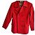 Burberry Blue Label Chaqueta Cruzada de Algodón Rojo Roja - vista 2