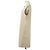 Chaleco largo de cachemira Hermès 3H0191DB Beige - vista 3