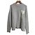 ami alexandre mattiussi OFF WHITE ADC SWEATER Alpaka Strickpullover Braun