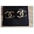 Orecchini Chanel CC Logo Strass Dorati D'oro - vista 3