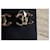 Orecchini Chanel CC Logo Strass Dorati D'oro - vista 4