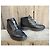 Stivaletti Balenciaga in pelle nera Nero - vista 2