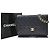 Clutch Chanel Vintage con Catena in Pelle Trapuntata Medium Nero