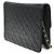 Clutch Chanel Vintage con Catena in Pelle Trapuntata Medium Nero - vista 4