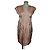 Vestido Moschino Cheap and Chic rosa pó com bolinhas