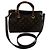 Tote Pallas Louis Vuitton em canvas Monogram com couro BB Marrom - vista 2