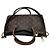 Tote Pallas Louis Vuitton em canvas Monogram com couro BB Marrom - vista 3