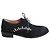 Mellow Yellow Derby in scamosciato nero con dettagli oro