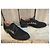 Mellow Yellow Derby in scamosciato nero con dettagli oro - vista 2
