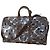 Louis Vuitton Keepall 50 Bicolor Monogram Chess Castaño Monograma
