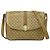 Céline Celine Vintage Macadam Tela e Pelle Beige