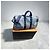 Louis Vuitton Keepall 50 Monogram Galaxy in tela Blu Grigio Monogramma - vista 2