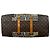 Louis Vuitton Keepall 50 Custom Van Gogh 'Terrazza del Caffè la Sera' Marrone Multicolore Beige - vista 3