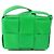 Bottega Veneta Candy Cassette Maxi Intrecciato Leather Mini Verde - vista 4