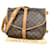 Louis Vuitton Saumur Monogram Canvas 35 Marrone