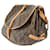 Louis Vuitton Saumur Monogram Canvas 35 Marrone - vista 4