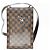 Louis Vuitton Portobello Messenger Damier Ebene Marrone - vista 2