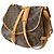 Louis Vuitton Saumur Monogram Canvas 35 Marrone - vista 3