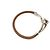 Hermès Hermes Jumbo Hook Pelle Intrecciata e Metallo small Marrone - vista 4