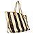 Borsa Tote Louis Vuitton Monogram Rayures Neverfull MM Marrone - vista 2