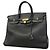Hermès Borsa Hermes Birkin 40 in pelle Ardennes nera Nero