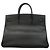 Hermès Borsa Hermes Birkin 40 in pelle Ardennes nera Nero - vista 12