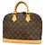 Borsa Louis Vuitton Alma Monogram M51130 Marrone