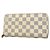 Louis Vuitton Damier Azur Zippy Wallet Weiß