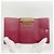 Portachiavi Louis Vuitton Marrone e Fuchsia Fuschia - vista 3