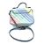 Mini borsa Gucci GG Marmont Top Handle Flap Diagonal Quilted Leather Multicolore - vista 2