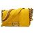 Chanel Boy Chain Schultertasche Gelb