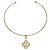 Collier A La Folie Louis Vuitton Gold Choker D'oro