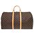 Borsa Boston Louis Vuitton Keepall 55 Monogram Marrone Monogramma - vista 2