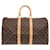 Borsa Boston Louis Vuitton Keepall 45 Monogram Marrone Monogramma  - vista 2