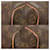 Borsa Boston Louis Vuitton Keepall 45 Monogram Marrone Monogramma  - vista 4